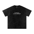 MNEEMO Oversized Tee — Snow Wash